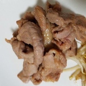 フライパンで漬け込みそのまま焼く豚肉生姜焼き